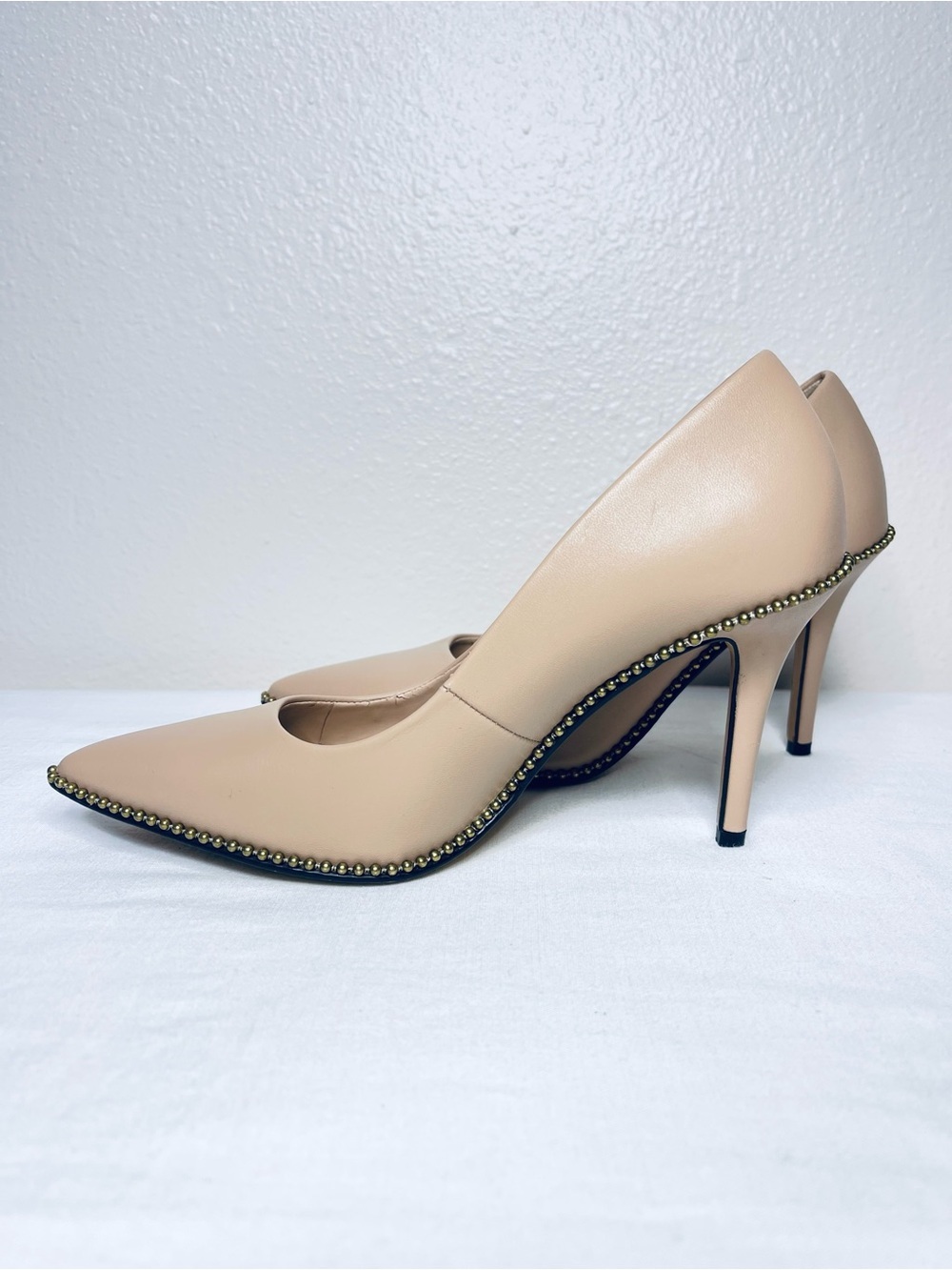 Coach Women’s Waverly Beachchain Pumps in Neutral Beige - Picture 3 of 14